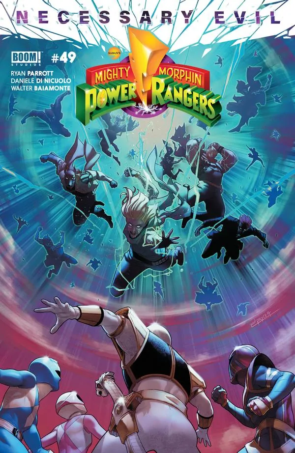 Cover of Mighty Morphin Power Rangers #49