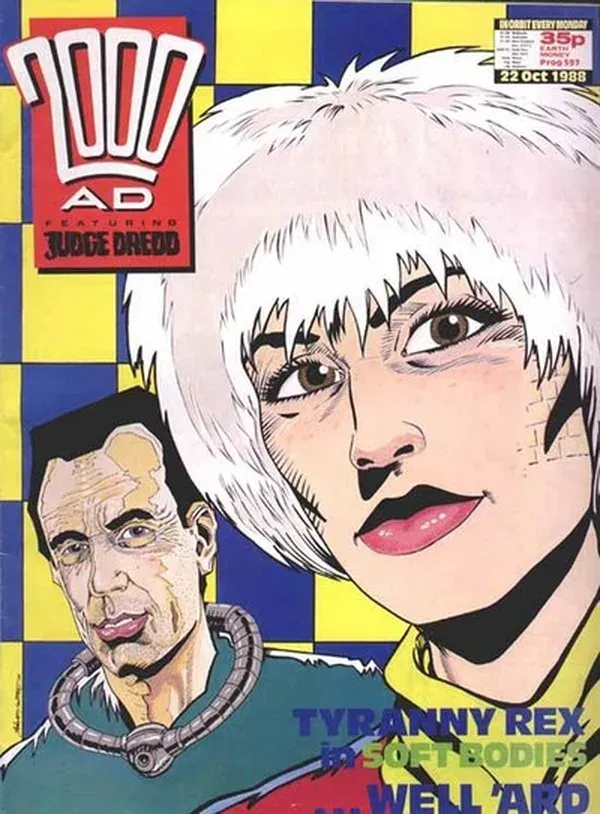 Cover of 2000 AD #597