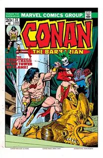 Cover of Conan the Barbarian #34