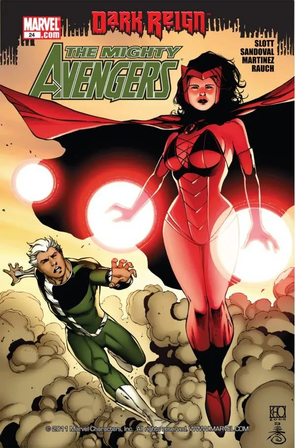 Cover of The Mighty Avengers #24