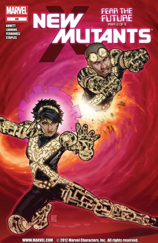 Cover of New Mutants #45