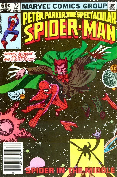 Cover of The Spectacular Spider-Man #73