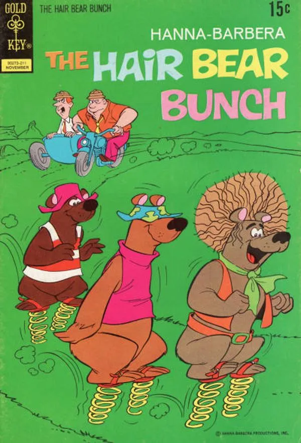 Cover of Hanna-Barbera the Hair Bear Bunch #4