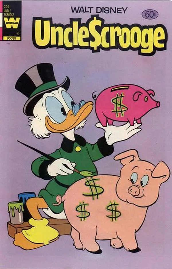 Cover of Walt Disney Uncle Scrooge #209