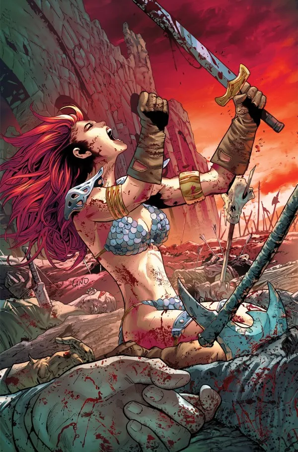 Cover of Red Sonja Reborn #5