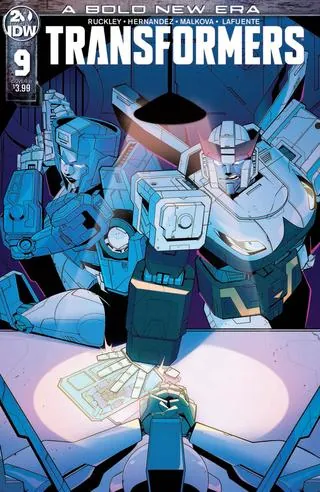 Cover of Transformers #9
