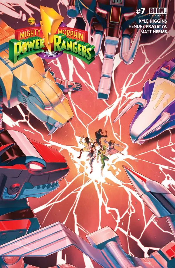 Cover of Mighty Morphin Power Rangers #7