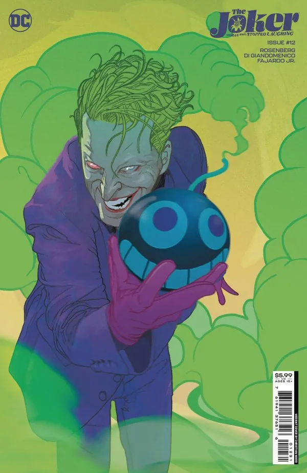 Cover of The Joker: The Man Who Stopped Laughing #12