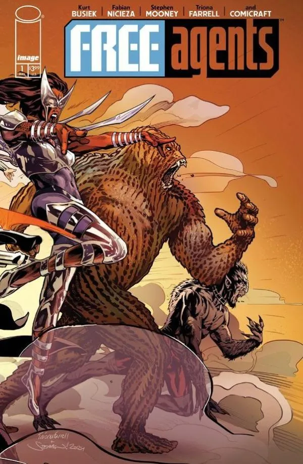 Cover of Free Agents #1