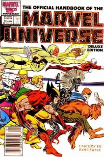 Cover of The Official Handbook of the Marvel Universe #14