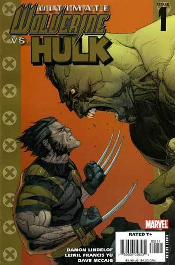 Cover of Ultimate Wolverine vs. Hulk #1