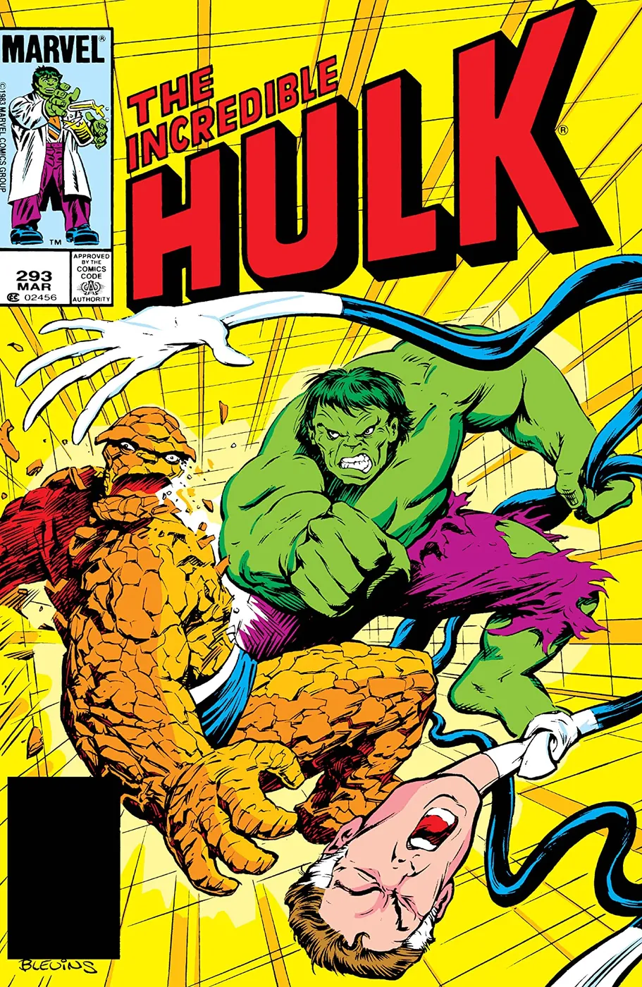 Cover of The Incredible Hulk #293