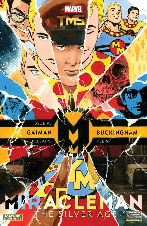 Cover of Miracleman by Gaiman and Buckingham: The Silver Age #5