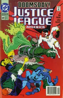 Cover of Justice League America #69