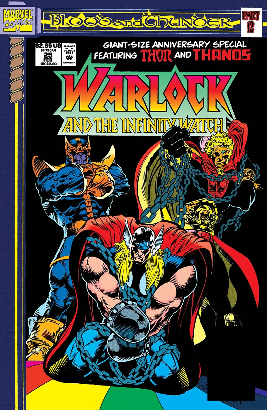 Cover of Warlock and the Infinity Watch #25