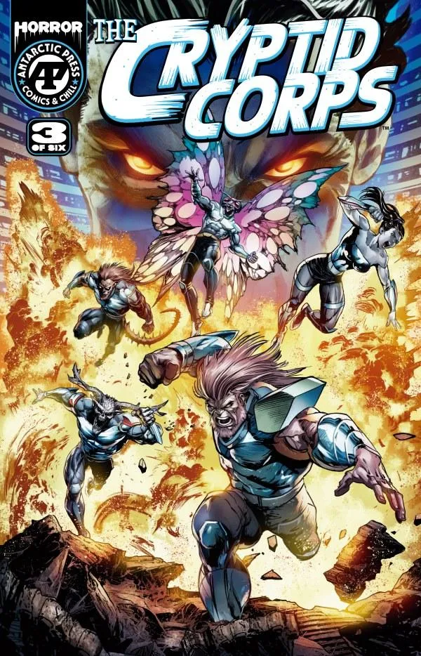 Cover of The Cryptid Corps #3