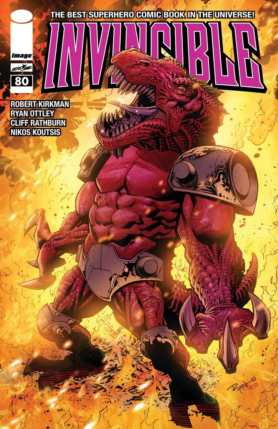 Cover of Invincible #80