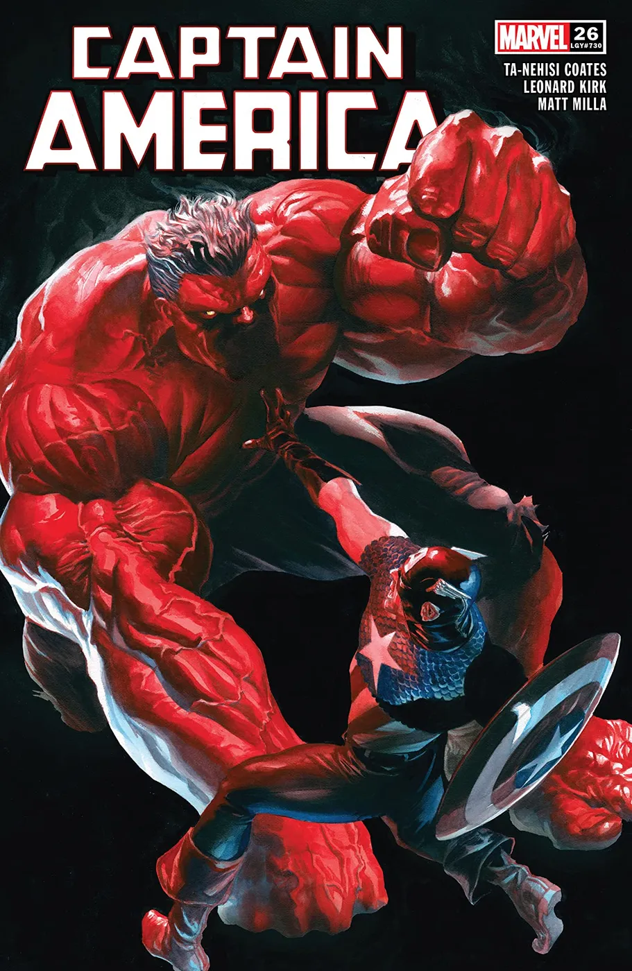 Cover of Captain America #26 (730)