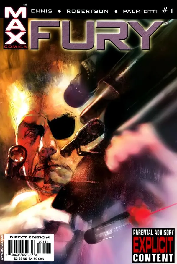 Cover of Fury #1