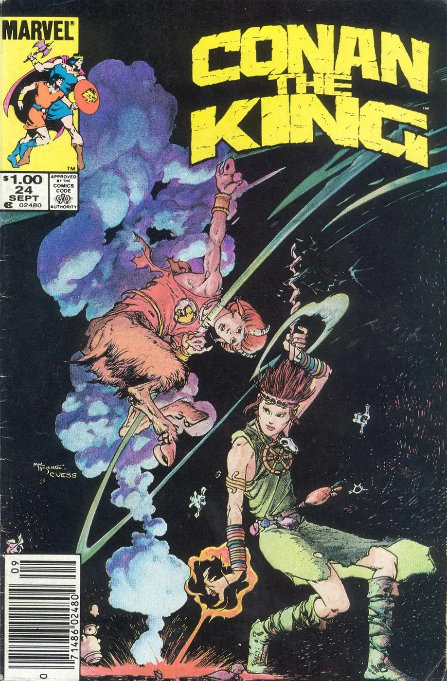 Cover of Conan the King #24