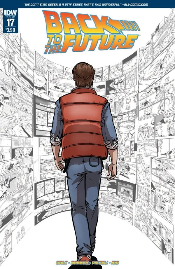 Cover of Back to the Future #17