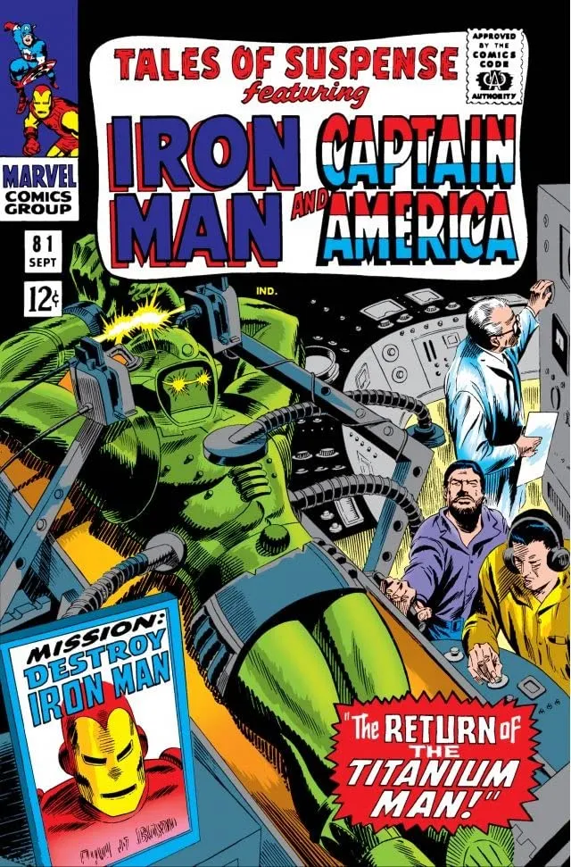 Cover of Tales of Suspense #81