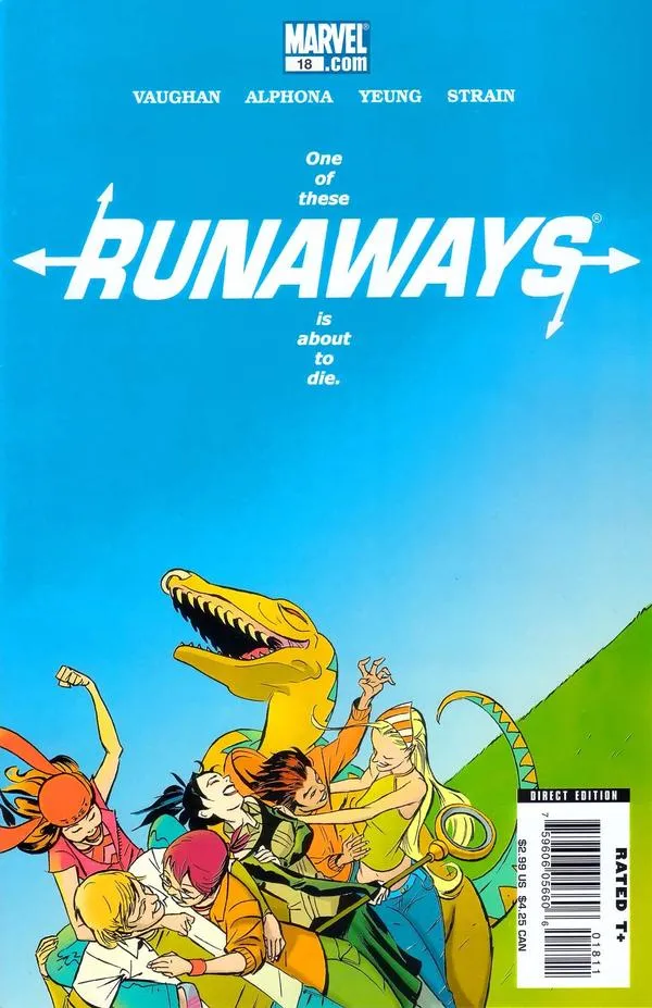 Cover of Runaways #18