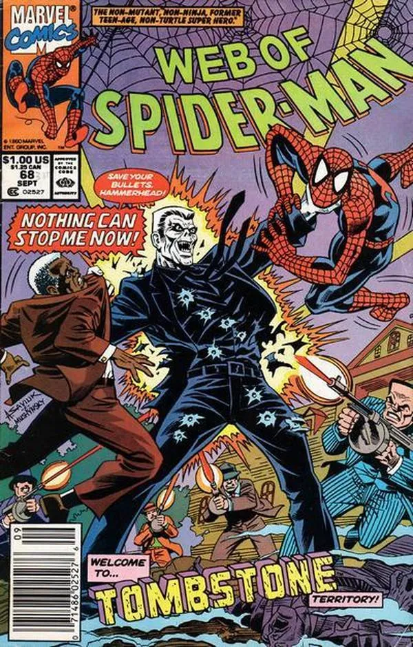 Cover of Web of Spider-Man #68