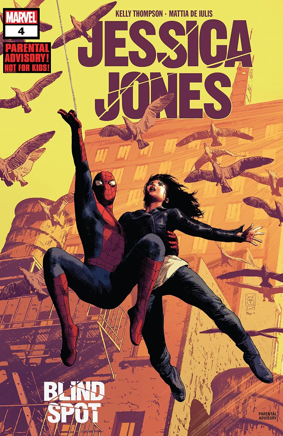 Cover of Jessica Jones: Blind Spot #4