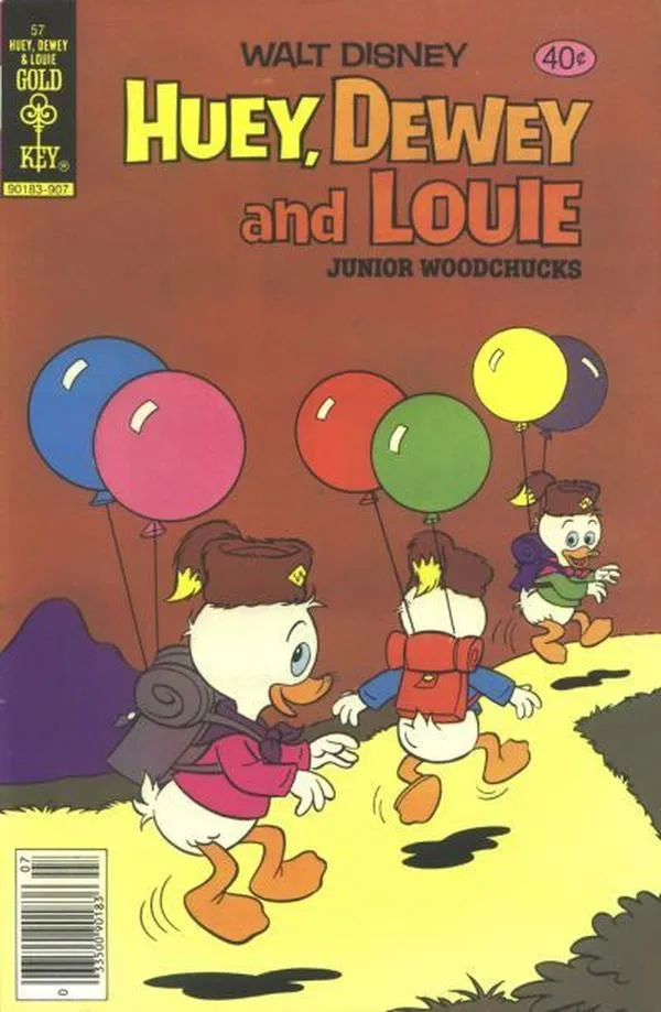 Cover of Walt Disney Huey, Dewey and Louie Junior Woodchucks #57