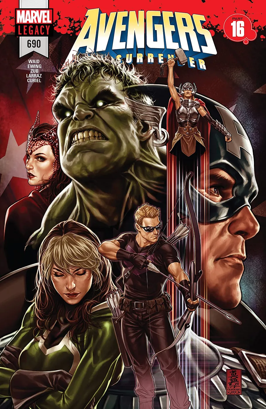 Cover of Avengers #690