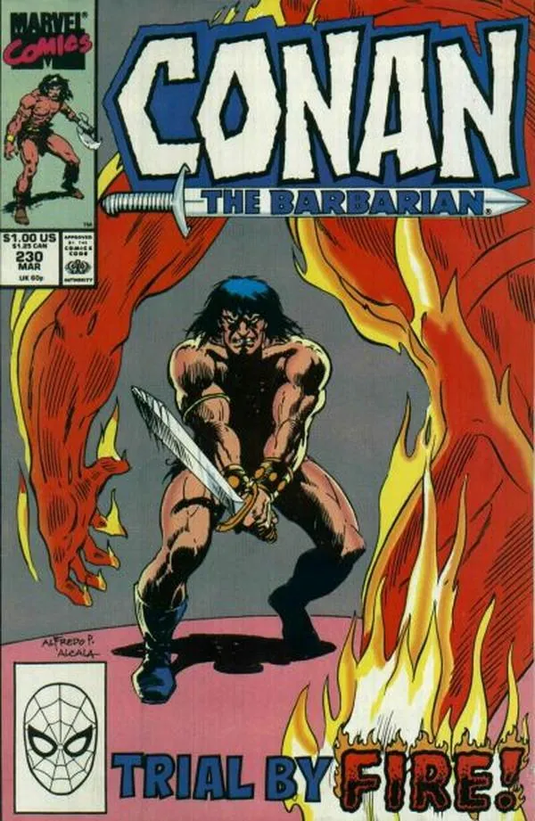 Cover of Conan the Barbarian #230