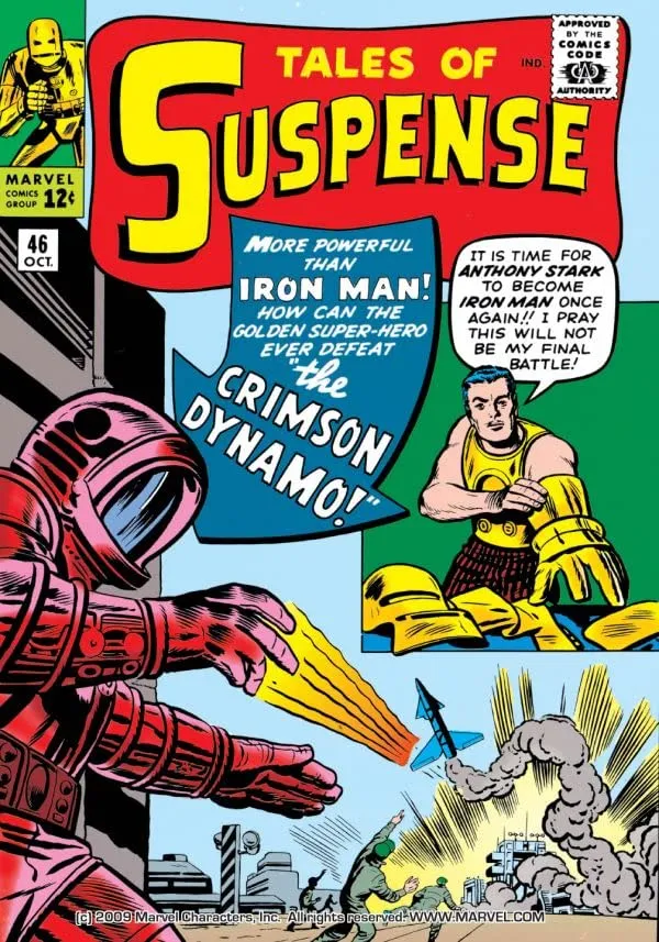 Cover of Tales of Suspense #46