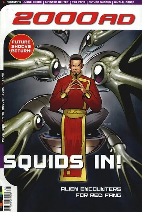 Cover of 2000 AD #1