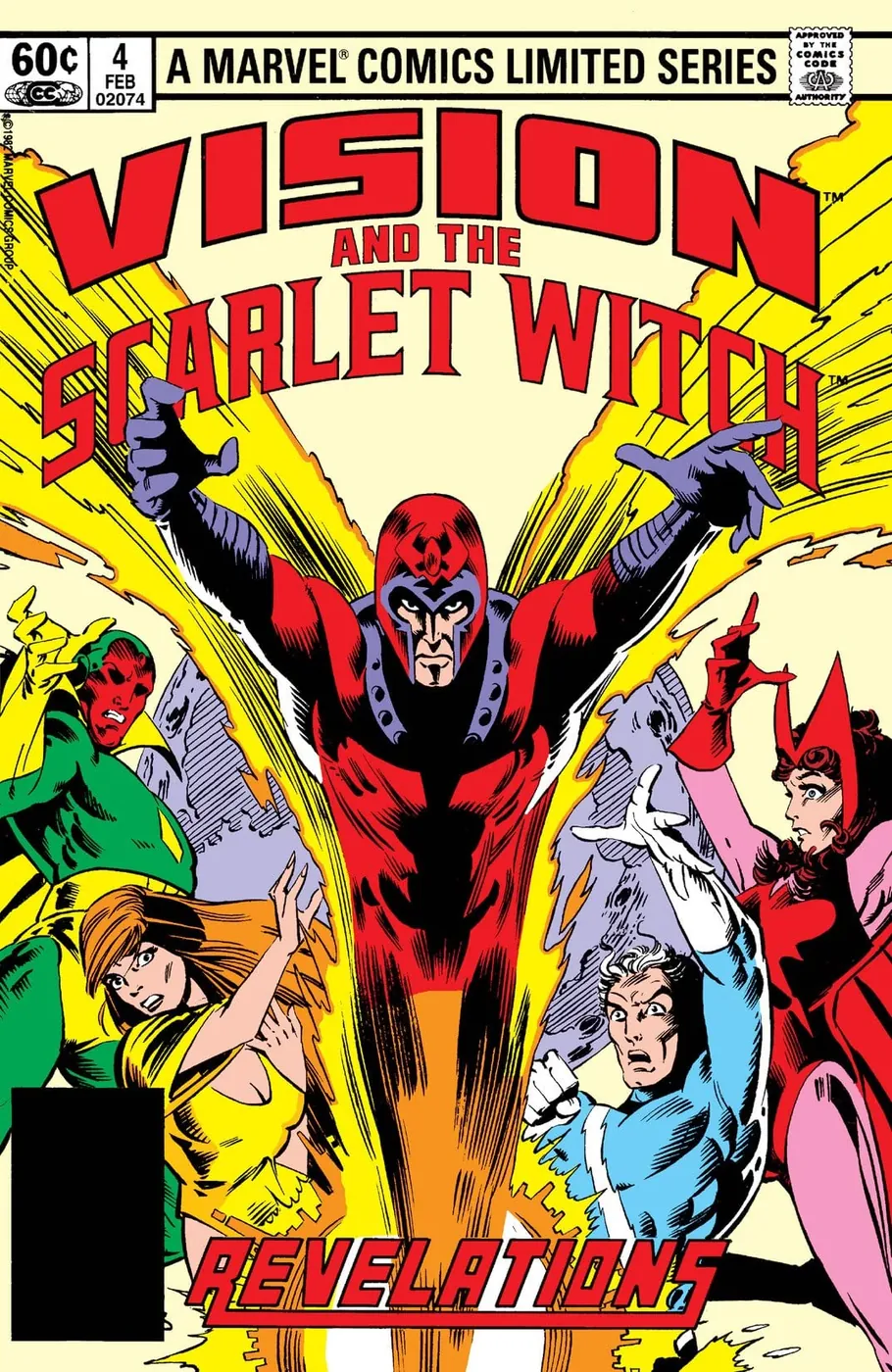 Cover of The Vision and the Scarlet Witch #4