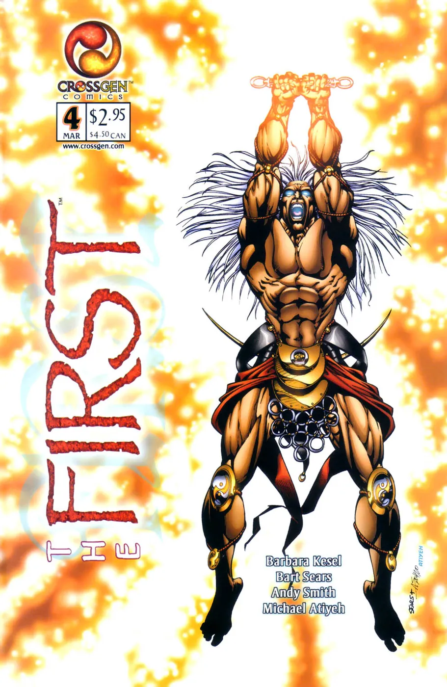 Cover of The First #4