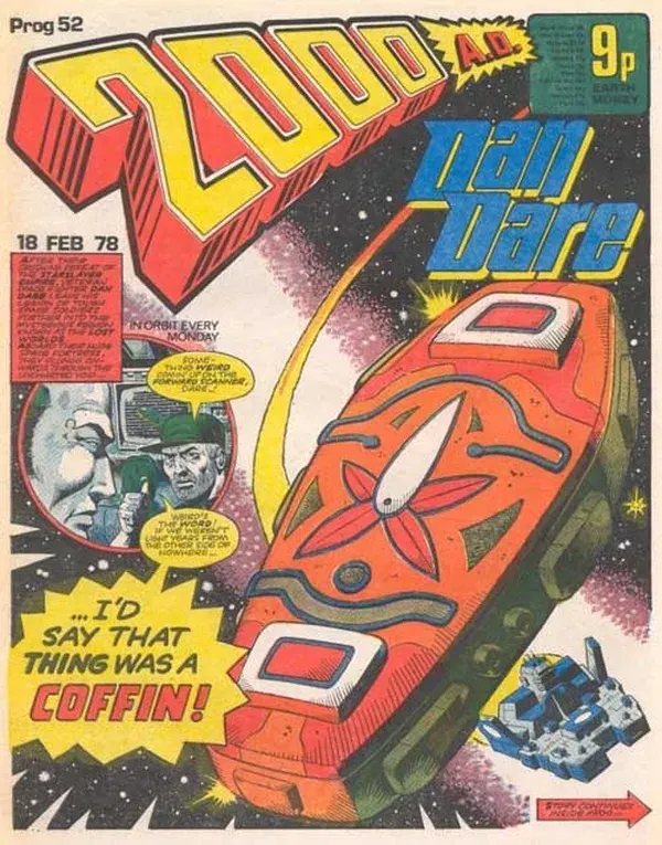 Cover of 2000 AD #52