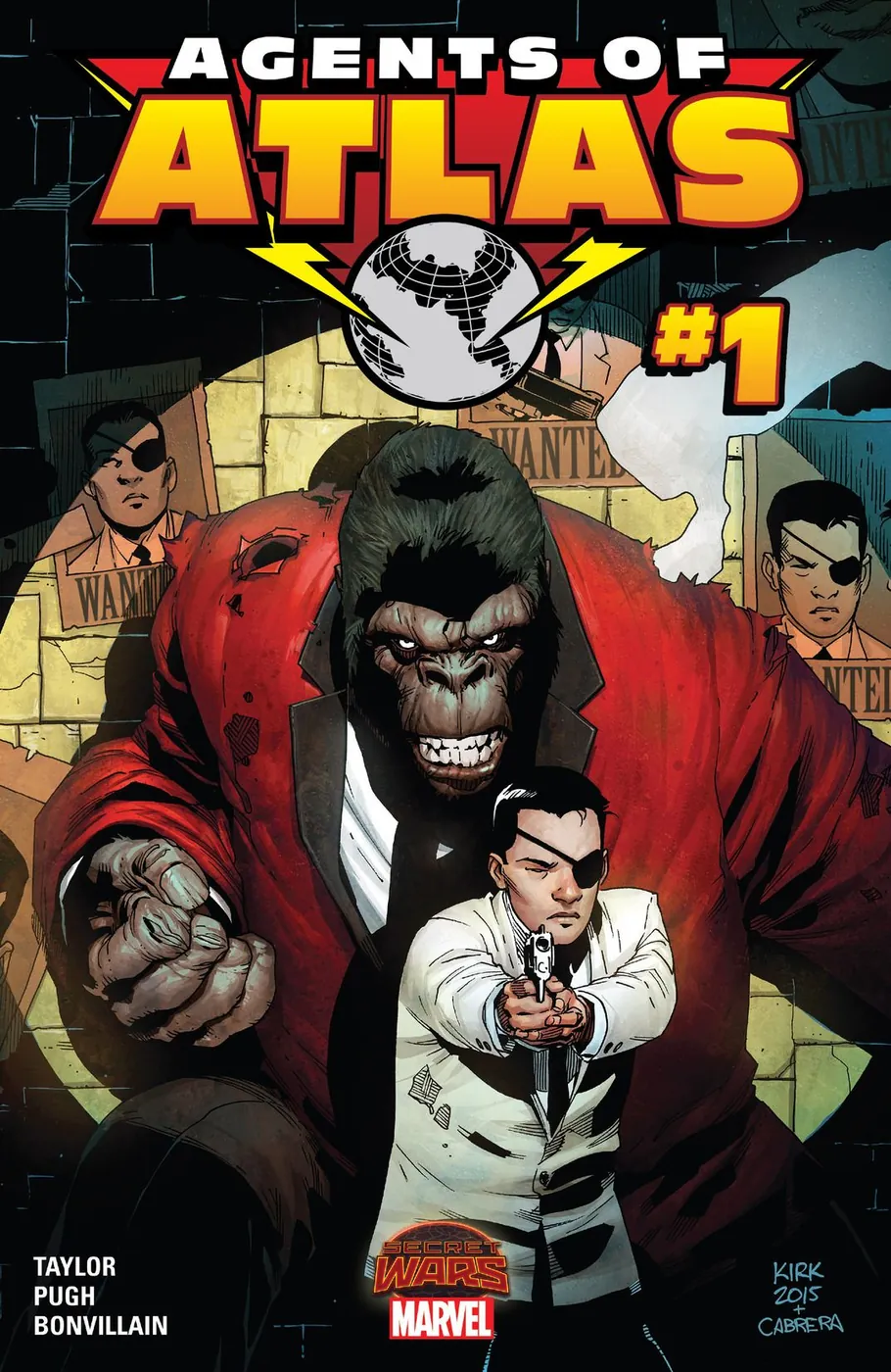 Cover of Secret Wars Agents of Atlas #1