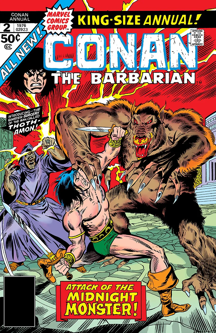 Cover of Conan Annual #2