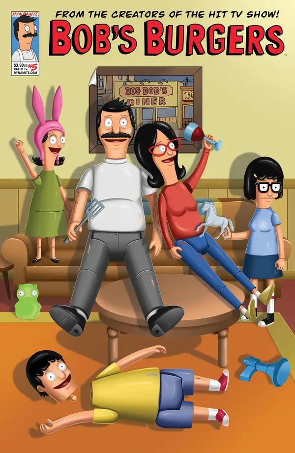 Cover of Bob's Burgers #5
