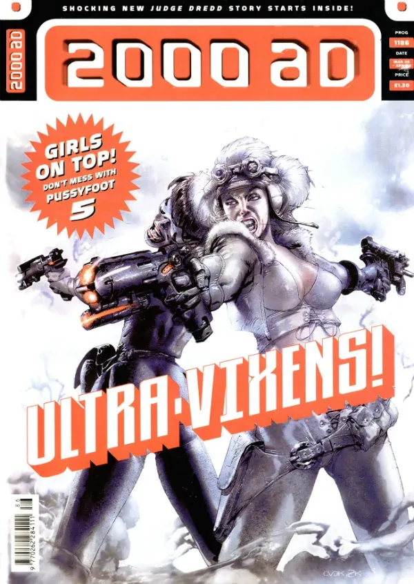 Cover of 2000 AD #1186