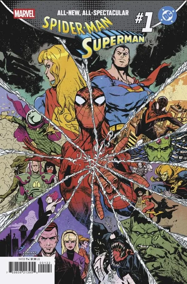 Cover of Marvel / DC: Spider-Man / Superman #1