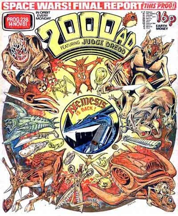Cover of 2000 AD #238
