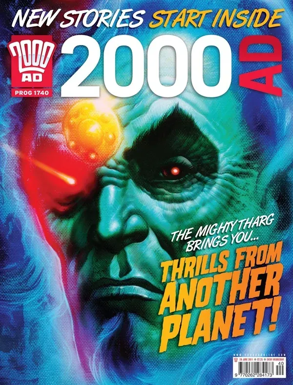 Cover of 2000 AD #1740