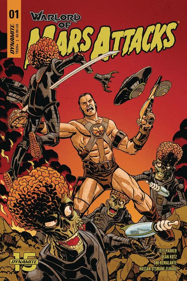 Cover of Warlord of Mars Attacks #1