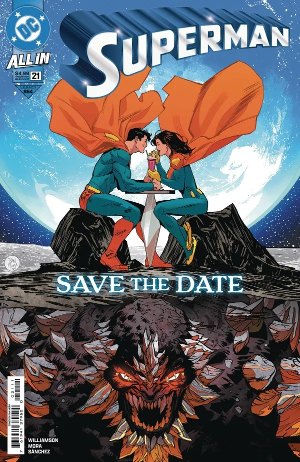 Cover of Superman #21 (864)
