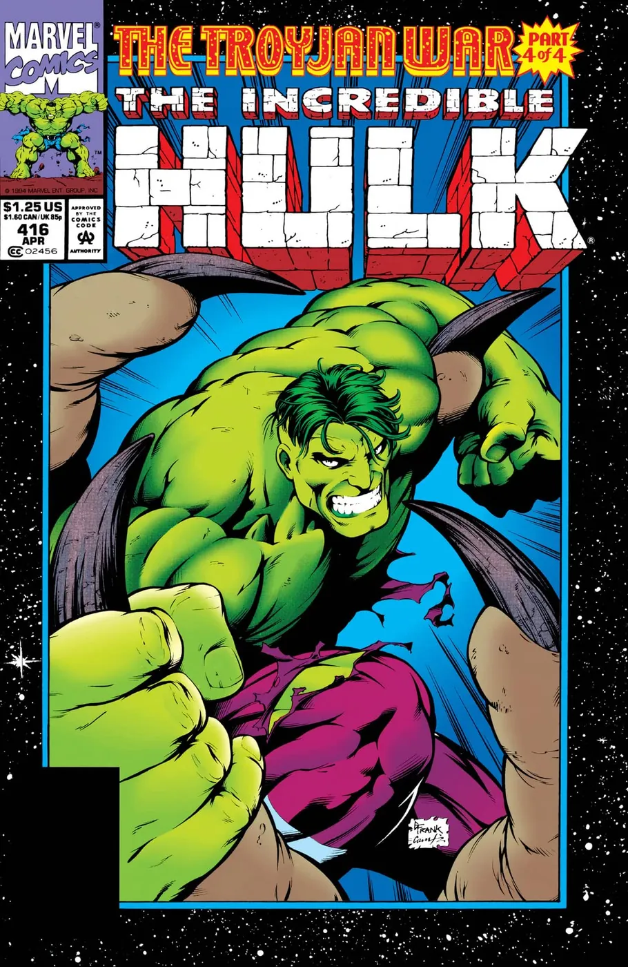 Cover of The Incredible Hulk #416