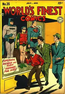 Cover of World's Finest Comics #35
