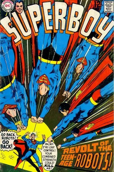 Cover of Superboy #155