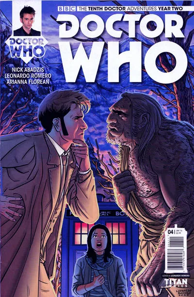 Cover of Doctor Who: The Tenth Doctor, Year Two #4